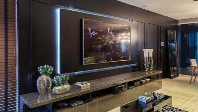 The importance of the wall behind the TV in the layout of the house
