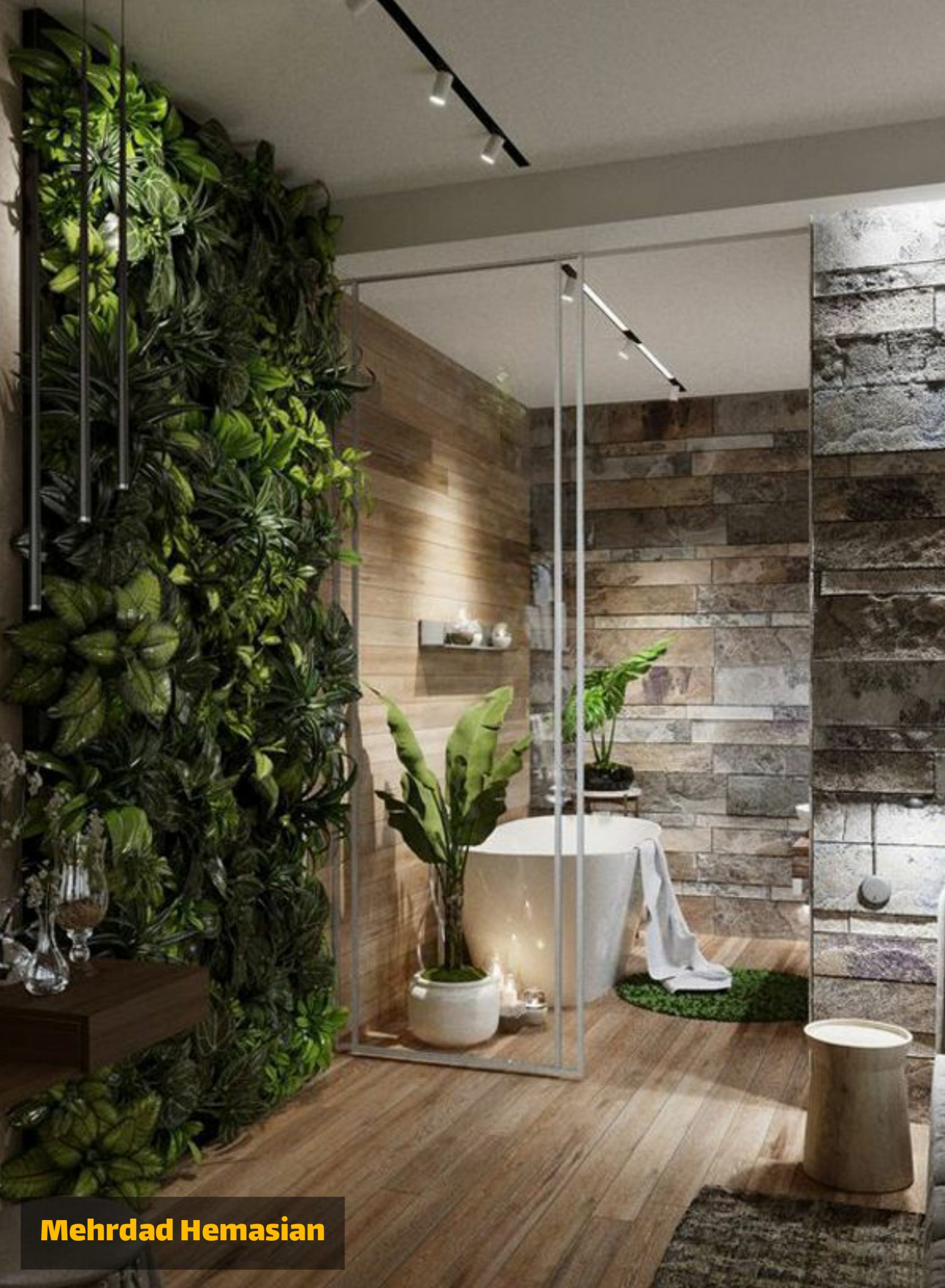 The importance of using plants in the bathroom of new apartments